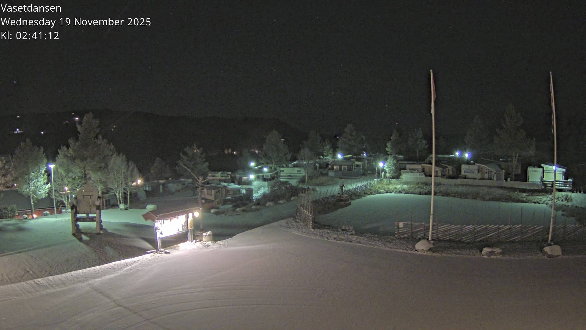 Webkamera fra Vasetdansen Camping