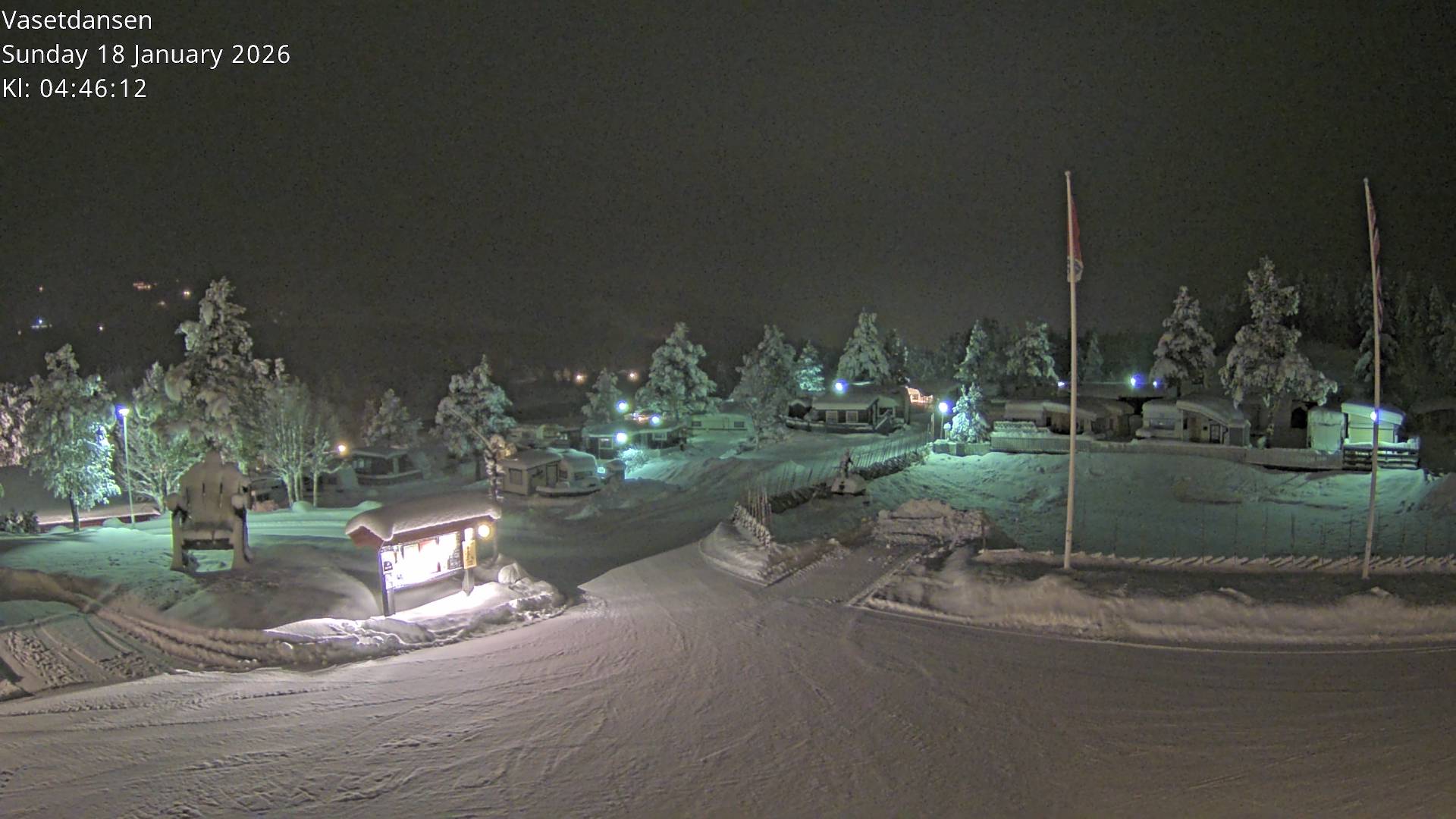 Webkamera fra Vasetdansen Camping