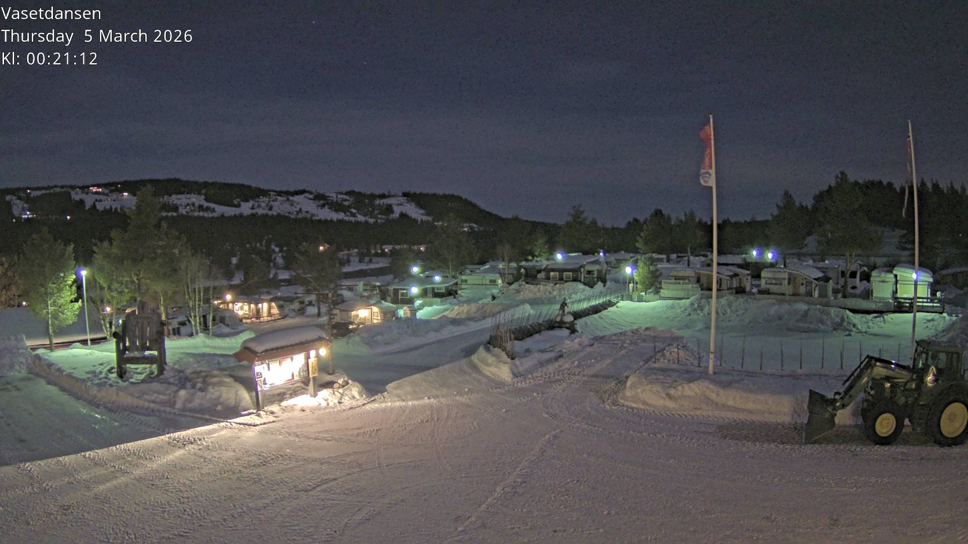 Webkamera fra Vasetdansen Camping