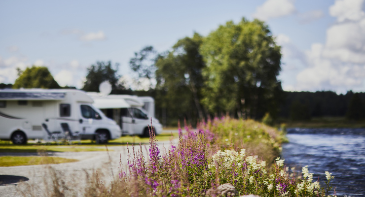 Vasetdansen Camping Bobiler Blomster