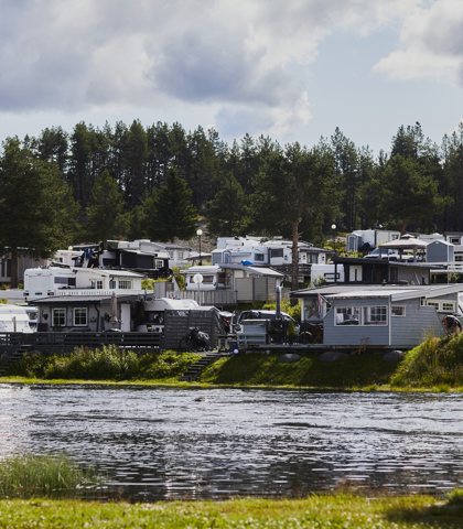 Vasetdansen Camping Oversikt Elva