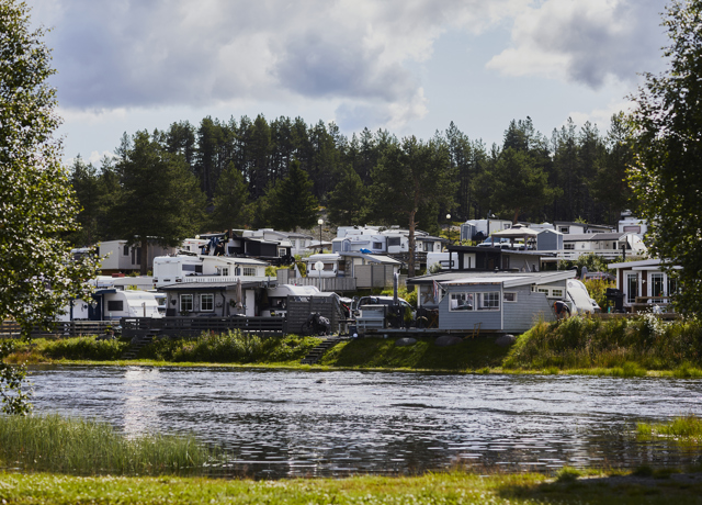 Vasetdansen Camping Oversikt Elva