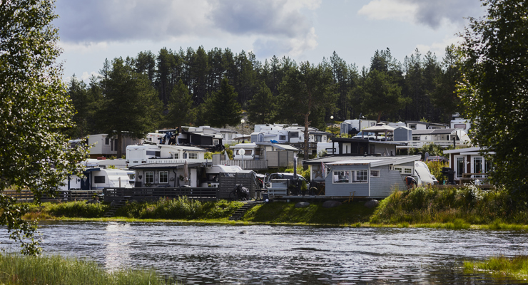 Vasetdansen Camping Oversikt Elva